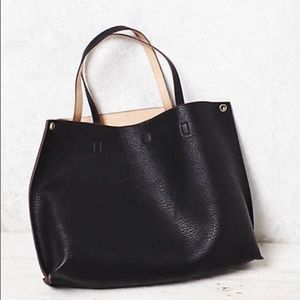 Free People Vegan Leather Slouchy Tote